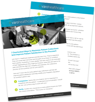 Maximize Patient Collections Maximize Patient Collections